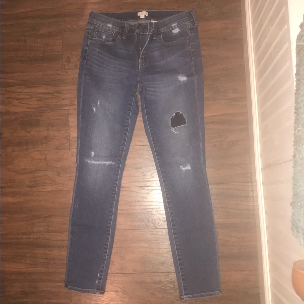 Perfect condition J. Crew skinny jeans